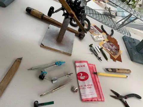 Final details stage at the Wingcraft Models workshop, photo 3