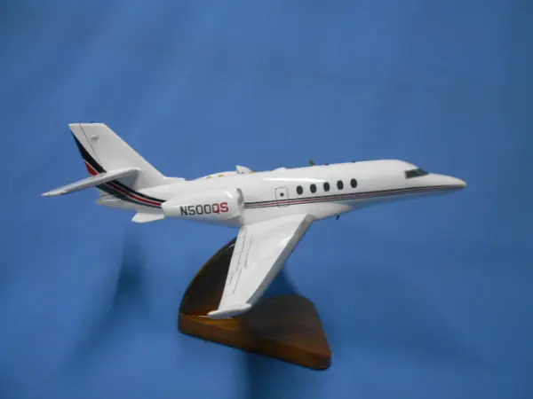 Handmade Cessna Citation Latitude scale model built by Wingcraft Models